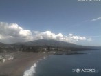 Archiv Foto Webcam Strand Milícias - São Roque do Pico 11:00