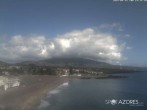 Archiv Foto Webcam Strand Milícias - São Roque do Pico 13:00