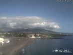 Archiv Foto Webcam Strand Milícias - São Roque do Pico 15:00