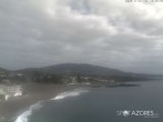 Archiv Foto Webcam Strand Milícias - São Roque do Pico 11:00