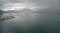 Archiv Foto Webcam Strandbad Alpenseebad am Mondsee 06:00
