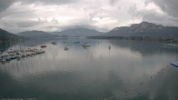 Archiv Foto Webcam Strandbad Alpenseebad am Mondsee 07:00