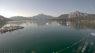 Archiv Foto Webcam Strandbad Alpenseebad am Mondsee 06:00