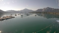 Archiv Foto Webcam Strandbad Alpenseebad am Mondsee 07:00