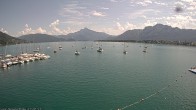 Archiv Foto Webcam Strandbad Alpenseebad am Mondsee 13:00
