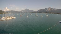 Archiv Foto Webcam Strandbad Alpenseebad am Mondsee 17:00
