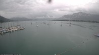 Archiv Foto Webcam Strandbad Alpenseebad am Mondsee 05:00