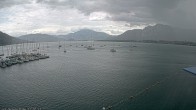 Archiv Foto Webcam Strandbad Alpenseebad am Mondsee 13:00