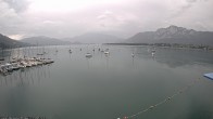 Archiv Foto Webcam Strandbad Alpenseebad am Mondsee 11:00