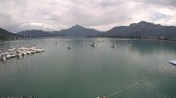 Archiv Foto Webcam Strandbad Alpenseebad am Mondsee 13:00