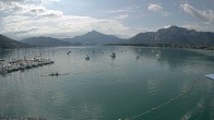 Archiv Foto Webcam Strandbad Alpenseebad am Mondsee 09:00