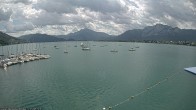 Archiv Foto Webcam Strandbad Alpenseebad am Mondsee 11:00