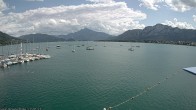 Archiv Foto Webcam Strandbad Alpenseebad am Mondsee 13:00