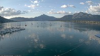 Archiv Foto Webcam Strandbad Alpenseebad am Mondsee 05:00