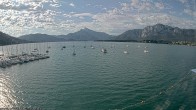 Archiv Foto Webcam Strandbad Alpenseebad am Mondsee 07:00