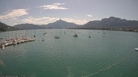Archiv Foto Webcam Strandbad Alpenseebad am Mondsee 11:00