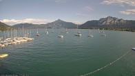 Archiv Foto Webcam Strandbad Alpenseebad am Mondsee 17:00