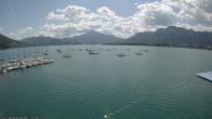 Archiv Foto Webcam Strandbad Alpenseebad am Mondsee 11:00