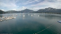 Archiv Foto Webcam Strandbad Alpenseebad am Mondsee 17:00