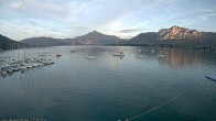 Archiv Foto Webcam Strandbad Alpenseebad am Mondsee 19:00