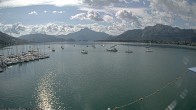 Archiv Foto Webcam Strandbad Alpenseebad am Mondsee 09:00