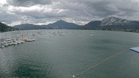 Archiv Foto Webcam Strandbad Alpenseebad am Mondsee 13:00