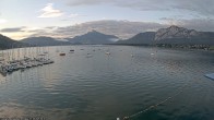 Archiv Foto Webcam Strandbad Alpenseebad am Mondsee 05:00