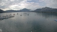 Archiv Foto Webcam Strandbad Alpenseebad am Mondsee 07:00