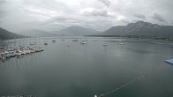 Archiv Foto Webcam Strandbad Alpenseebad am Mondsee 09:00