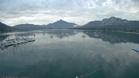 Archiv Foto Webcam Strandbad Alpenseebad am Mondsee 05:00