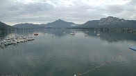 Archiv Foto Webcam Strandbad Alpenseebad am Mondsee 06:00