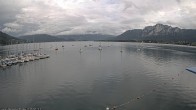 Archiv Foto Webcam Strandbad Alpenseebad am Mondsee 17:00