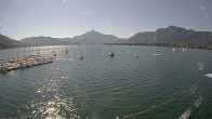 Archiv Foto Webcam Strandbad Alpenseebad am Mondsee 09:00
