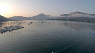 Archiv Foto Webcam Strandbad Alpenseebad am Mondsee 05:00