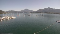 Archiv Foto Webcam Strandbad Alpenseebad am Mondsee 15:00