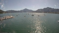 Archiv Foto Webcam Strandbad Alpenseebad am Mondsee 11:00
