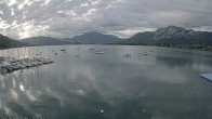 Archiv Foto Webcam Strandbad Alpenseebad am Mondsee 07:00