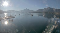 Archiv Foto Webcam Strandbad Alpenseebad am Mondsee 07:00