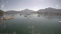 Archiv Foto Webcam Strandbad Alpenseebad am Mondsee 11:00