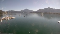 Archiv Foto Webcam Strandbad Alpenseebad am Mondsee 13:00