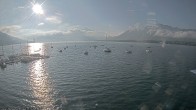 Archiv Foto Webcam Strandbad Alpenseebad am Mondsee 08:00