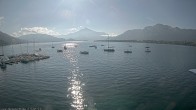 Archiv Foto Webcam Strandbad Alpenseebad am Mondsee 09:00