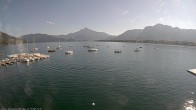 Archiv Foto Webcam Strandbad Alpenseebad am Mondsee 13:00
