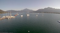 Archiv Foto Webcam Strandbad Alpenseebad am Mondsee 15:00