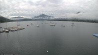 Archiv Foto Webcam Strandbad Alpenseebad am Mondsee 08:00