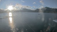Archiv Foto Webcam Strandbad Alpenseebad am Mondsee 07:00