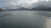 Archiv Foto Webcam Strandbad Alpenseebad am Mondsee 13:00