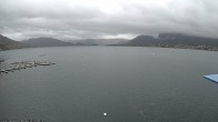 Archived image Webcam Public beach Alpenseebad at the Mondsee 09:00