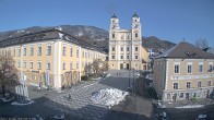 Archived image Webcam View at the market square in Mondsee 08:00