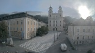 Archived image Webcam View at the market square in Mondsee 07:00